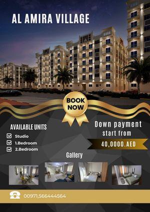 Own your apartment in Princess Village in Ajman 