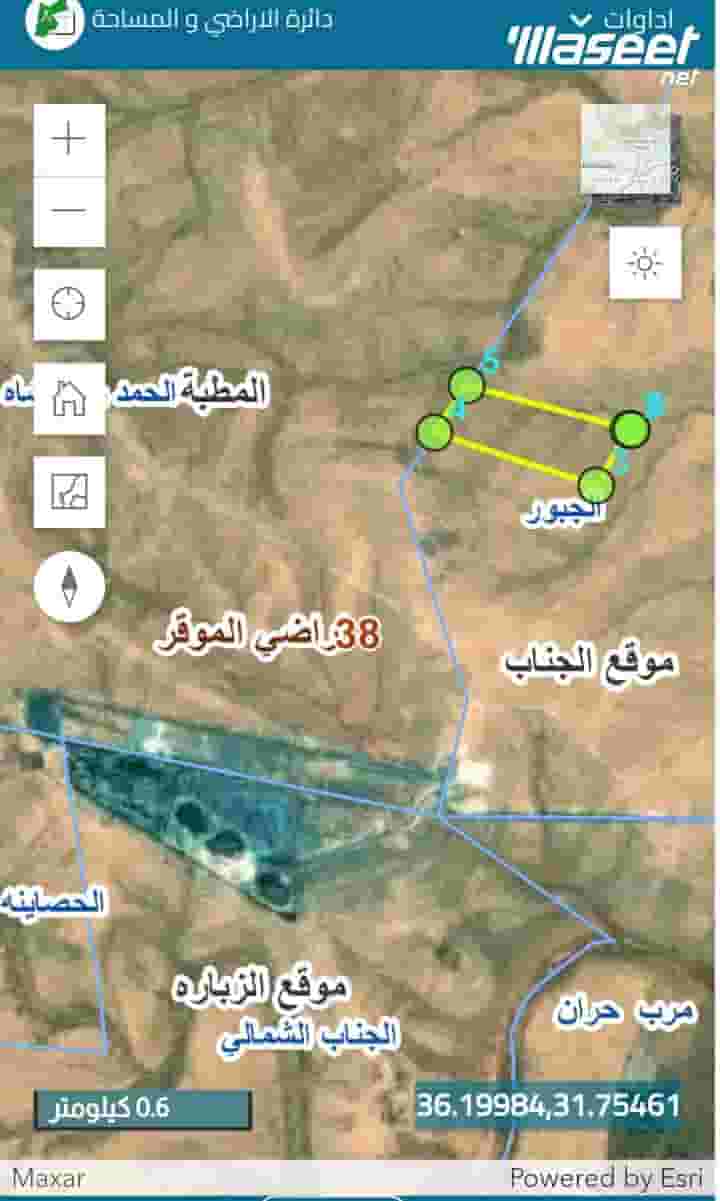 للبيع بالاردن ارض في العاصمة الجديدة
