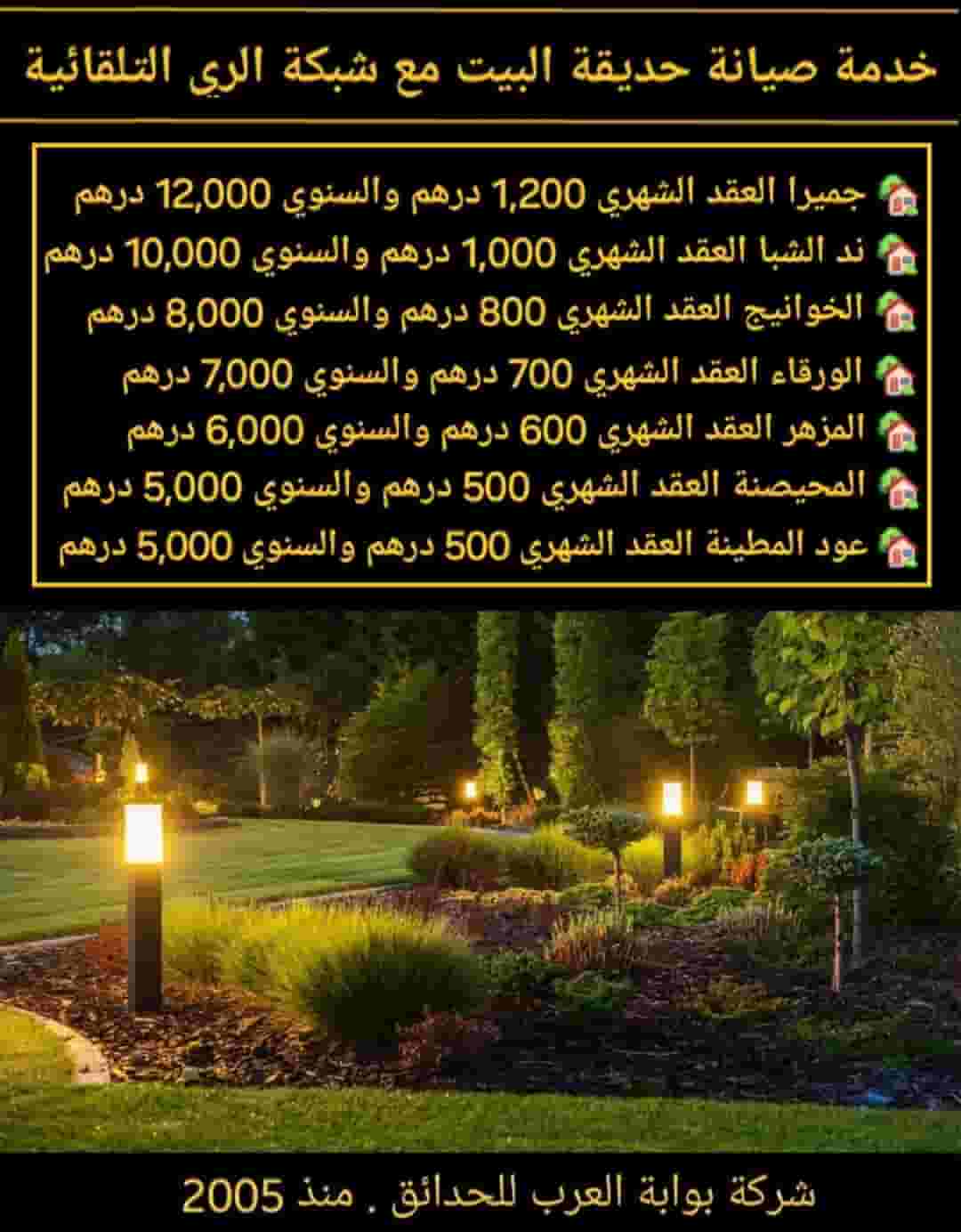 Maintenance of home gardens
