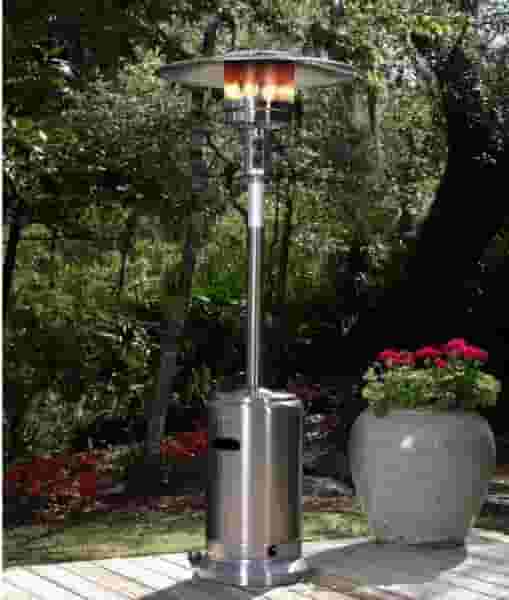 تأجير سخانات الغاز في الفناء مثالية للأحداث