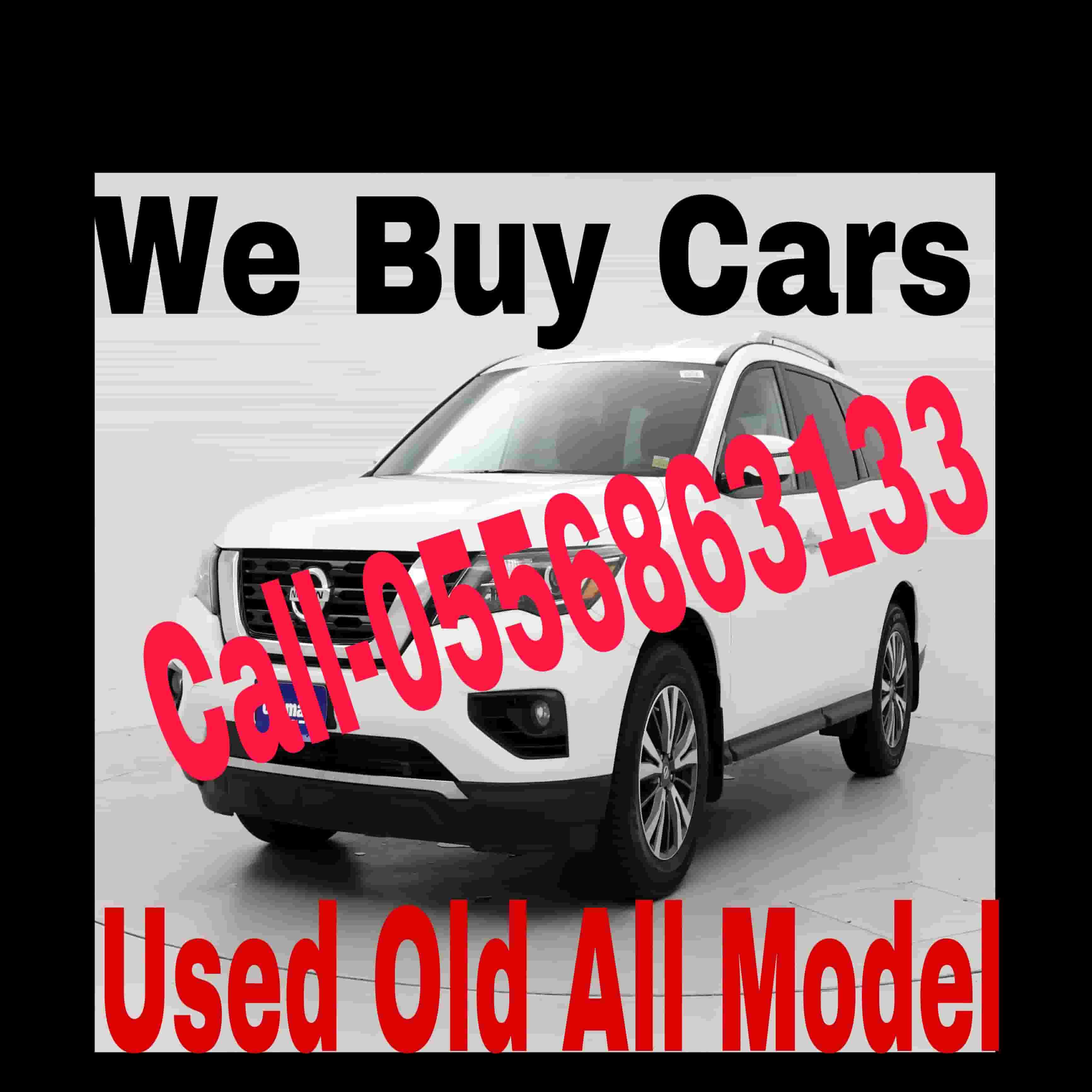We buy cars of all types