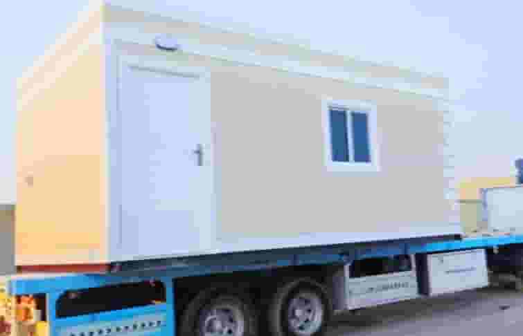 New and renovated prefabricated house caravans