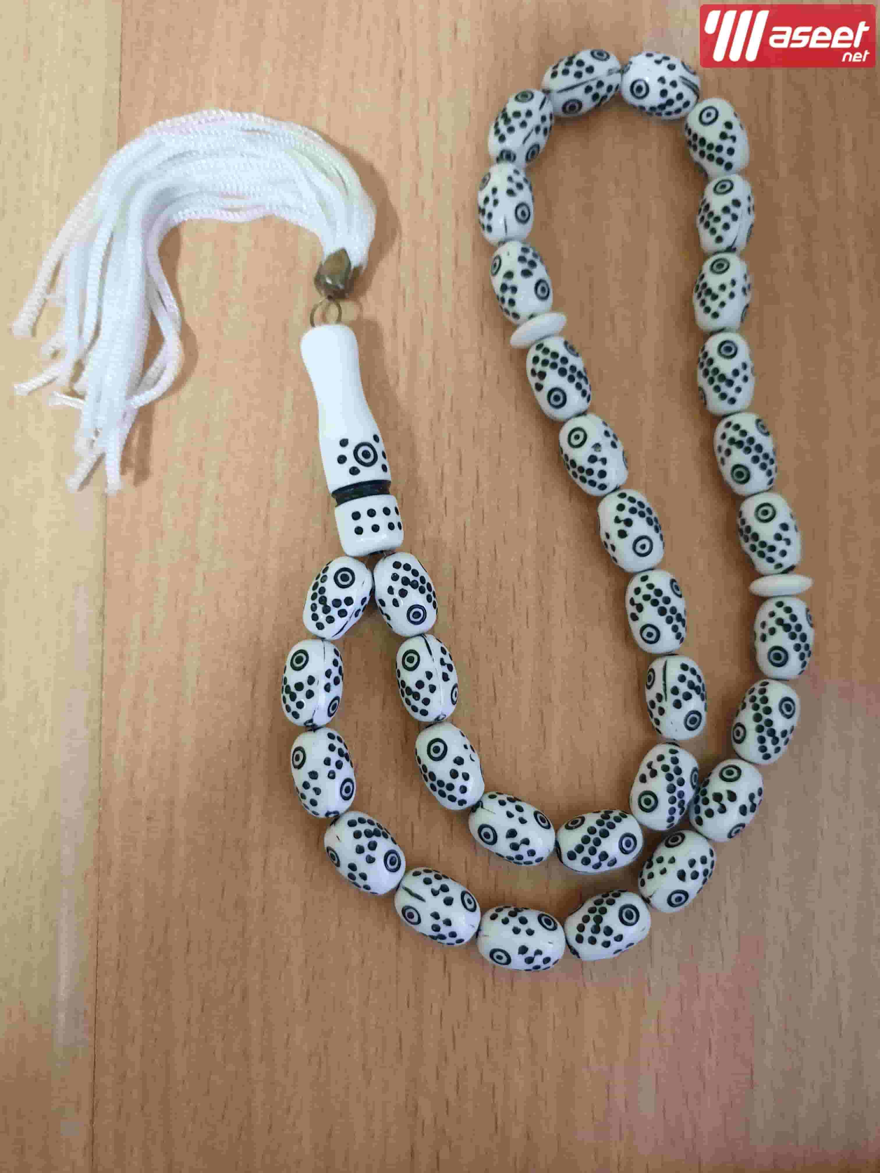 Good quality white Misbaha