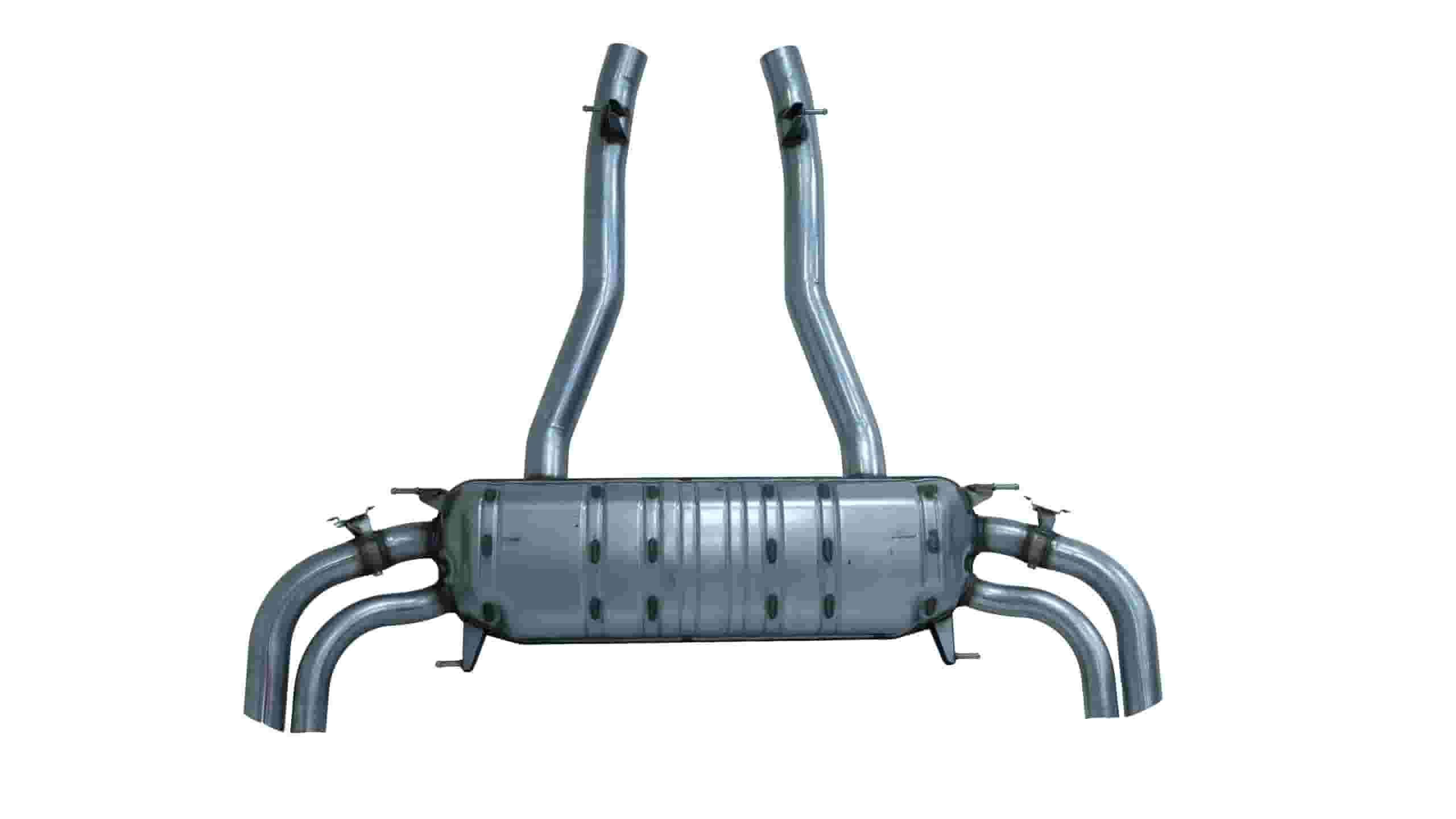 Rolls Royce Cullinan Full Stock Exhaust System Silver OEM