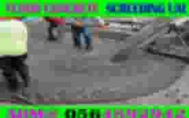 Concrete Floor Screeding Contractor Ajman Dubai Sharjah