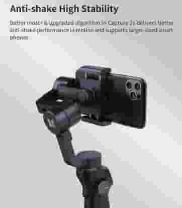 Gimbal anti-vibration bluetooth selfie stick