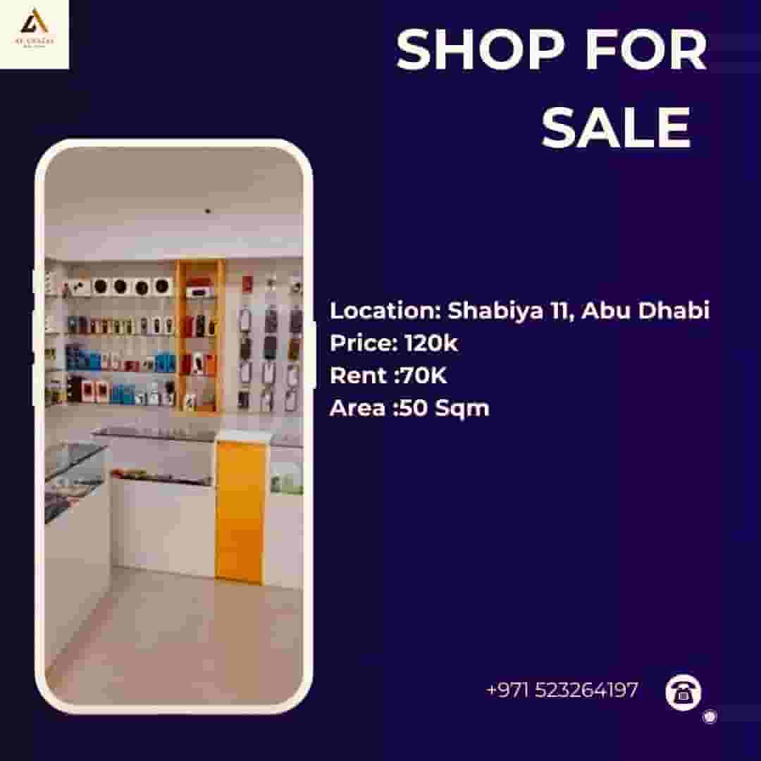 Mobile shop for sale 50 square meters