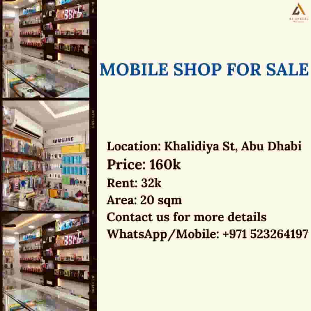 Mobile shop for sale 20 square meters