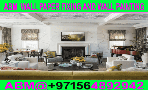 Wallpaper Covering in Dubai - Ajman – Sharjah-Abu Dhabi