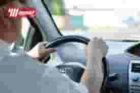 A professional driver is required