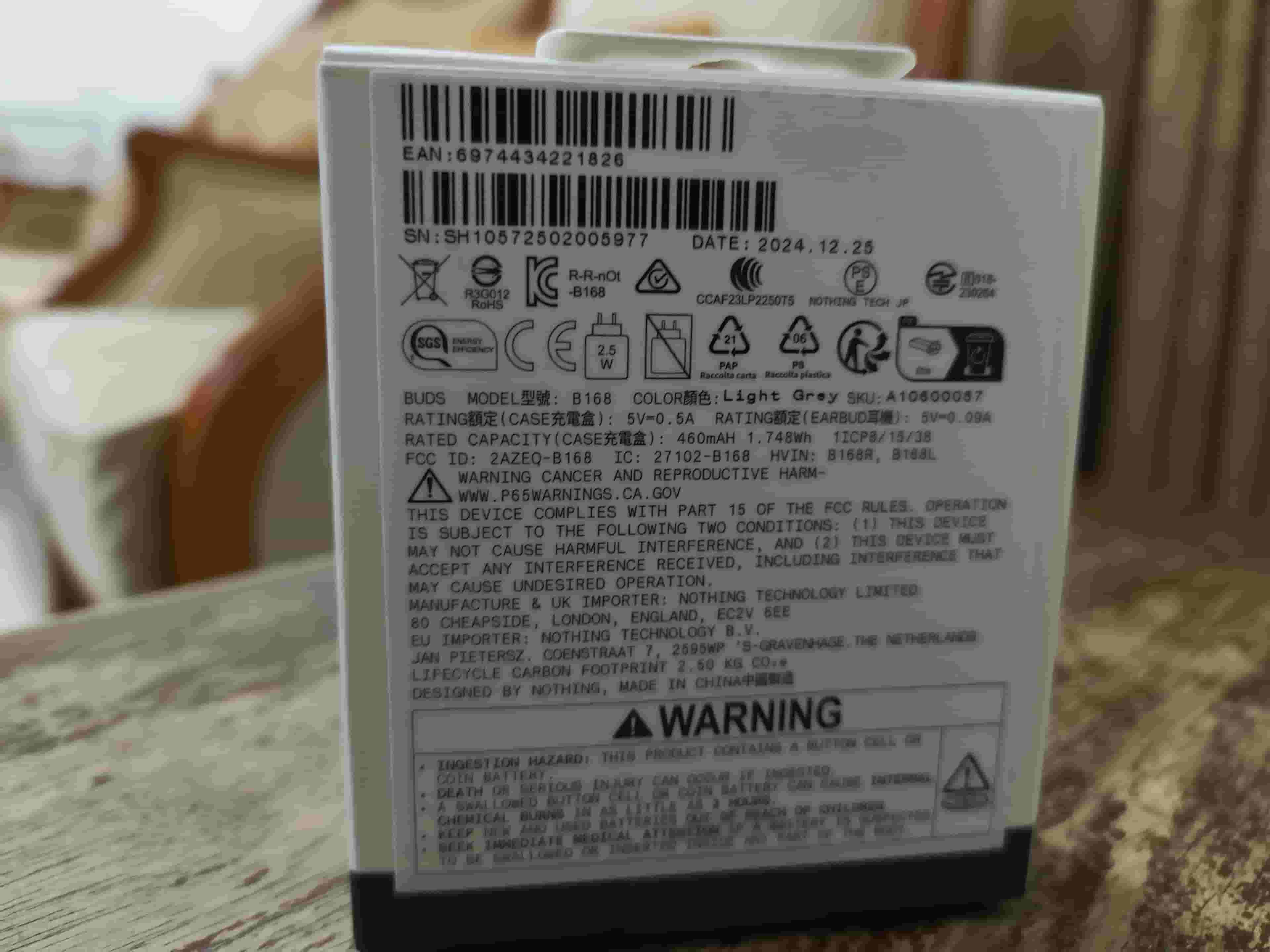 For sale ear buds, the brand is nothing