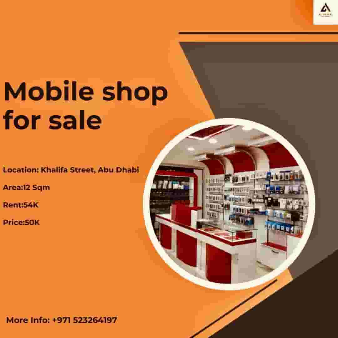 Mobile shop for sale 12 square meters 