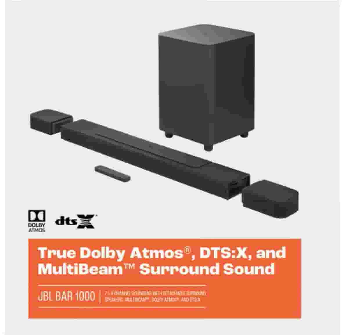 For sale home theater JBL speakers