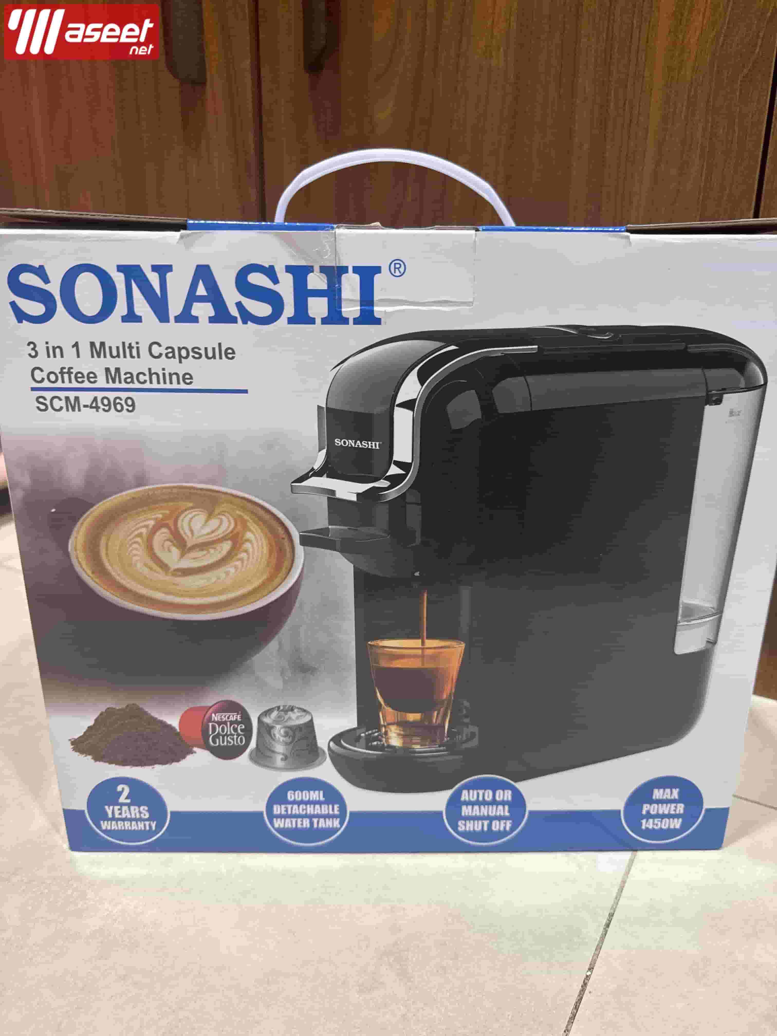 Sonashi espresso machine