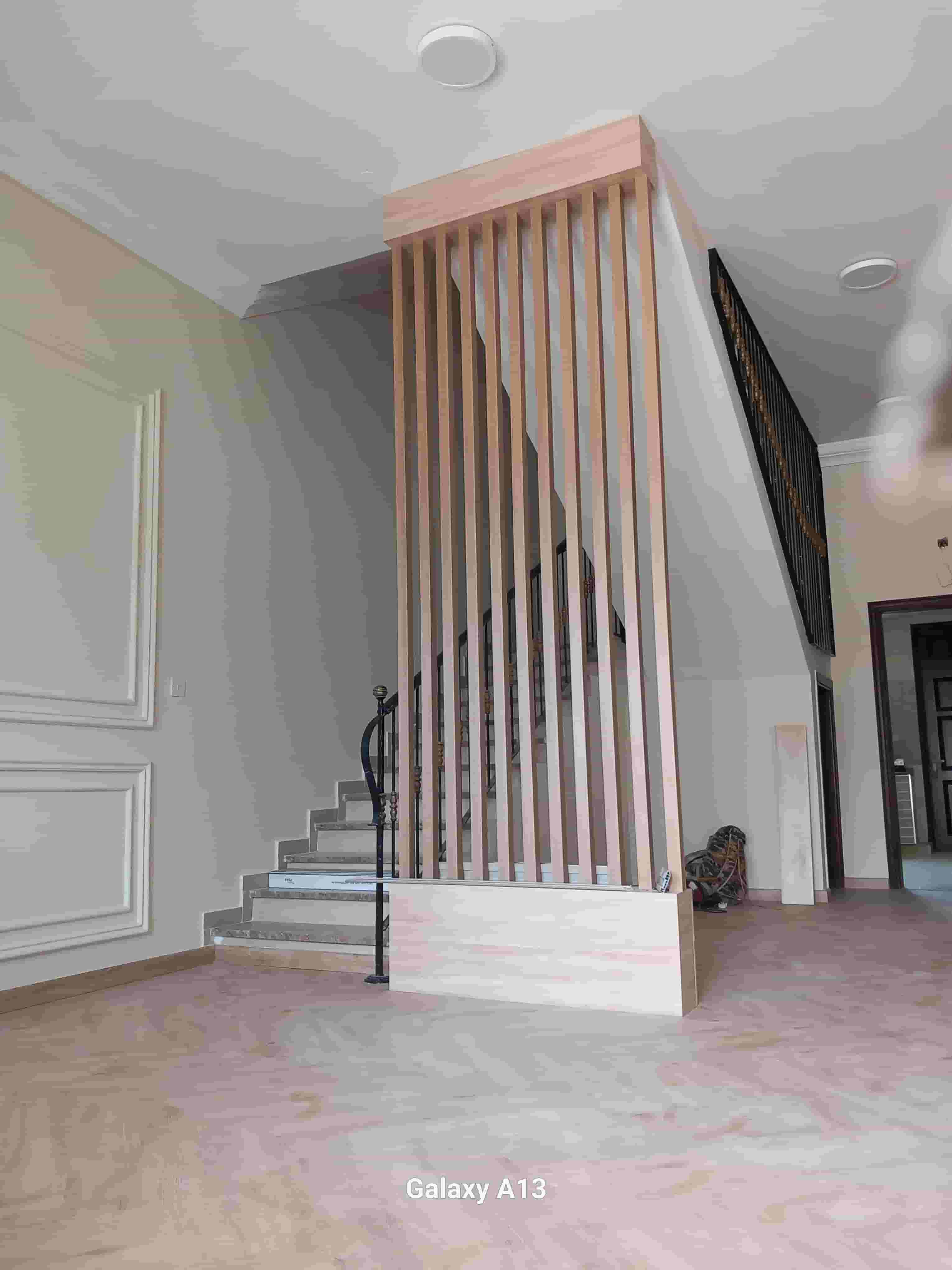 All carpentry works and decorations