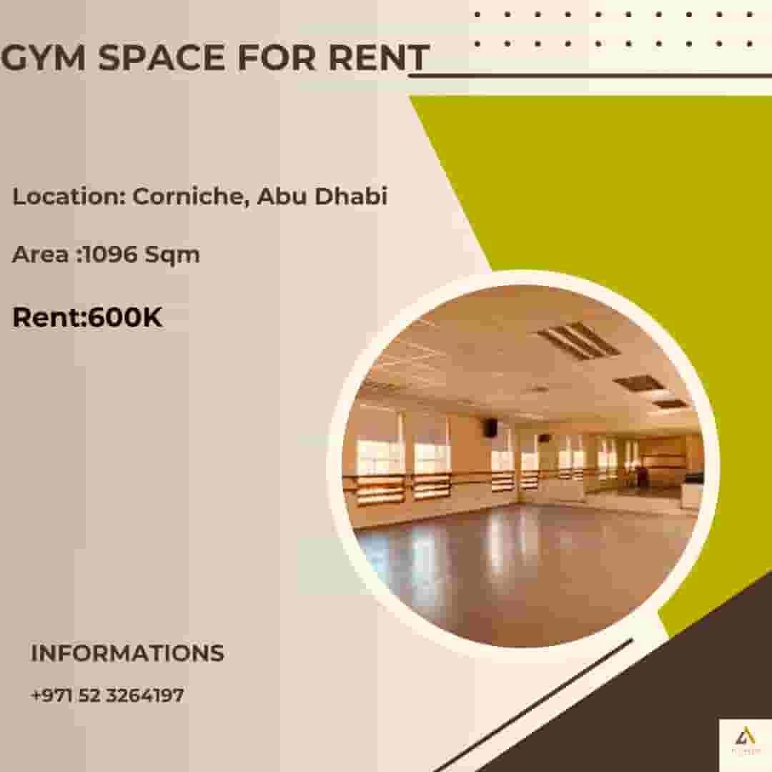 Gym space for Rent