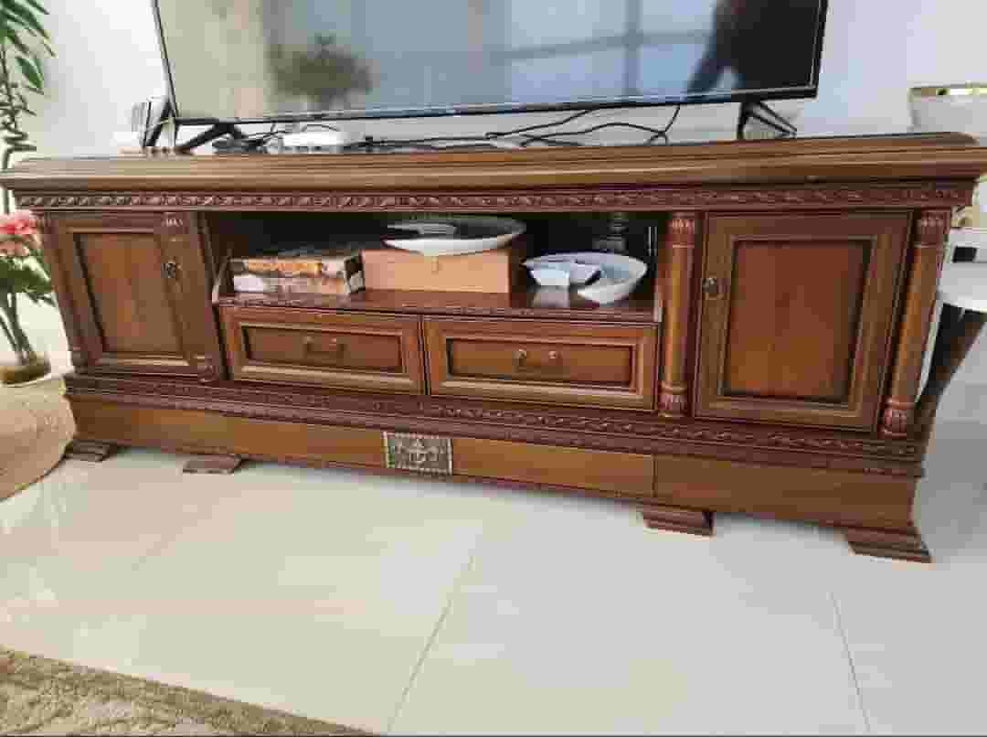 For sale wooden TV stand