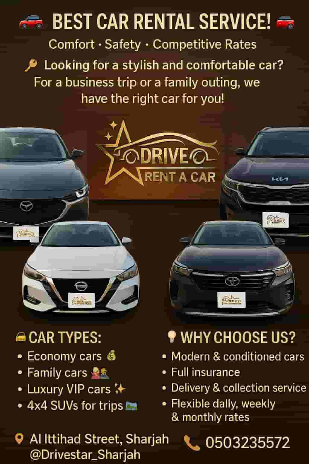 Rent a Car سيارات للإيجار