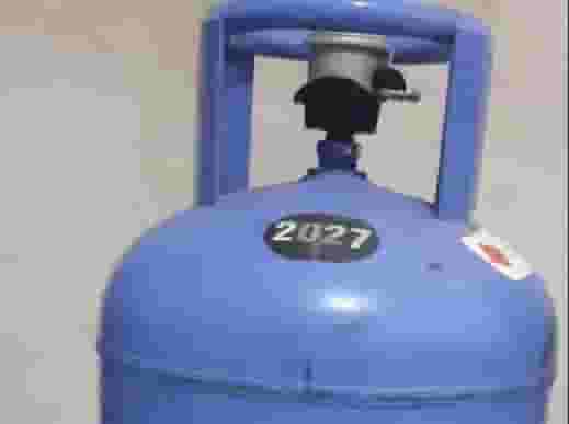 The ADNOC gas cylinder is empty