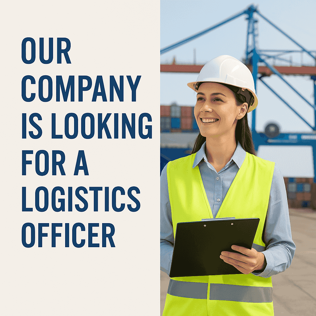 Looking for Logistics officer