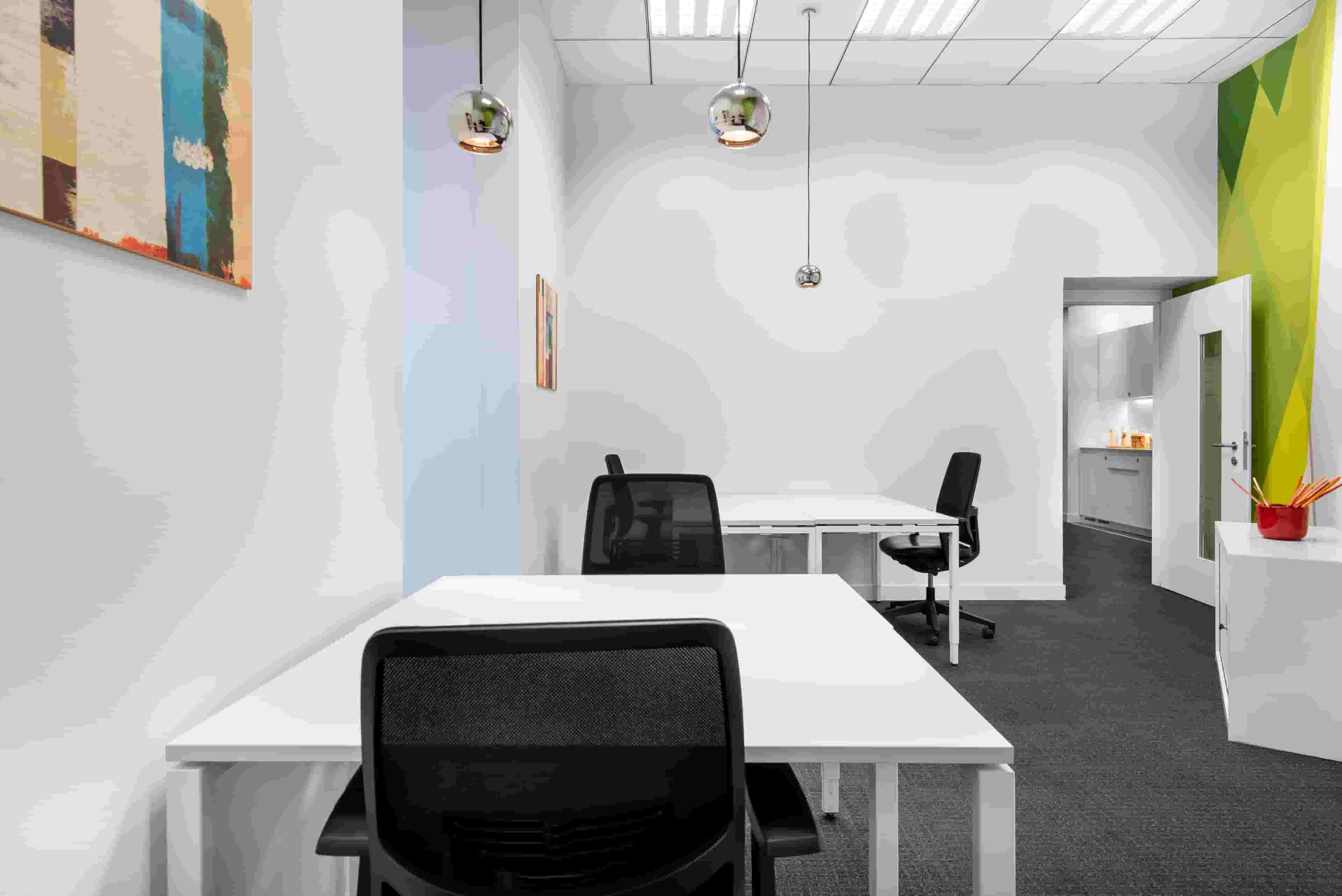 A fully equipped private office space 