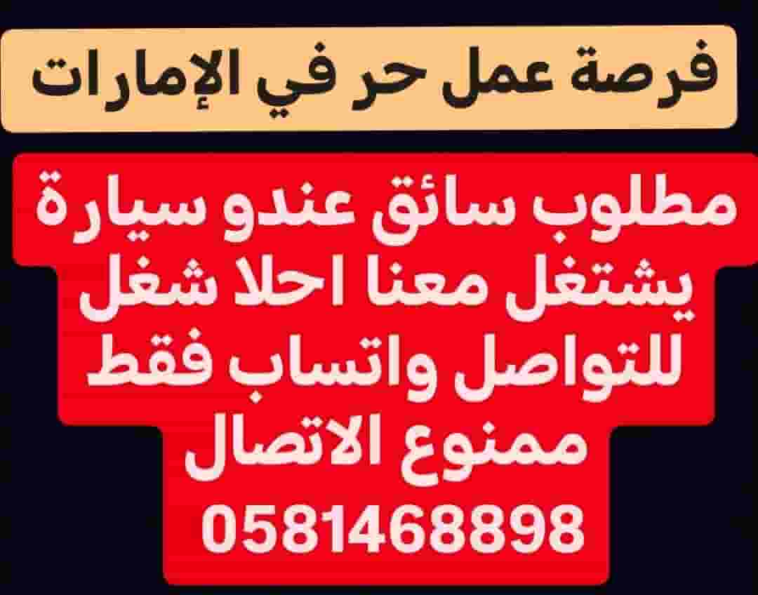 ابحث عن سائق للعمل 