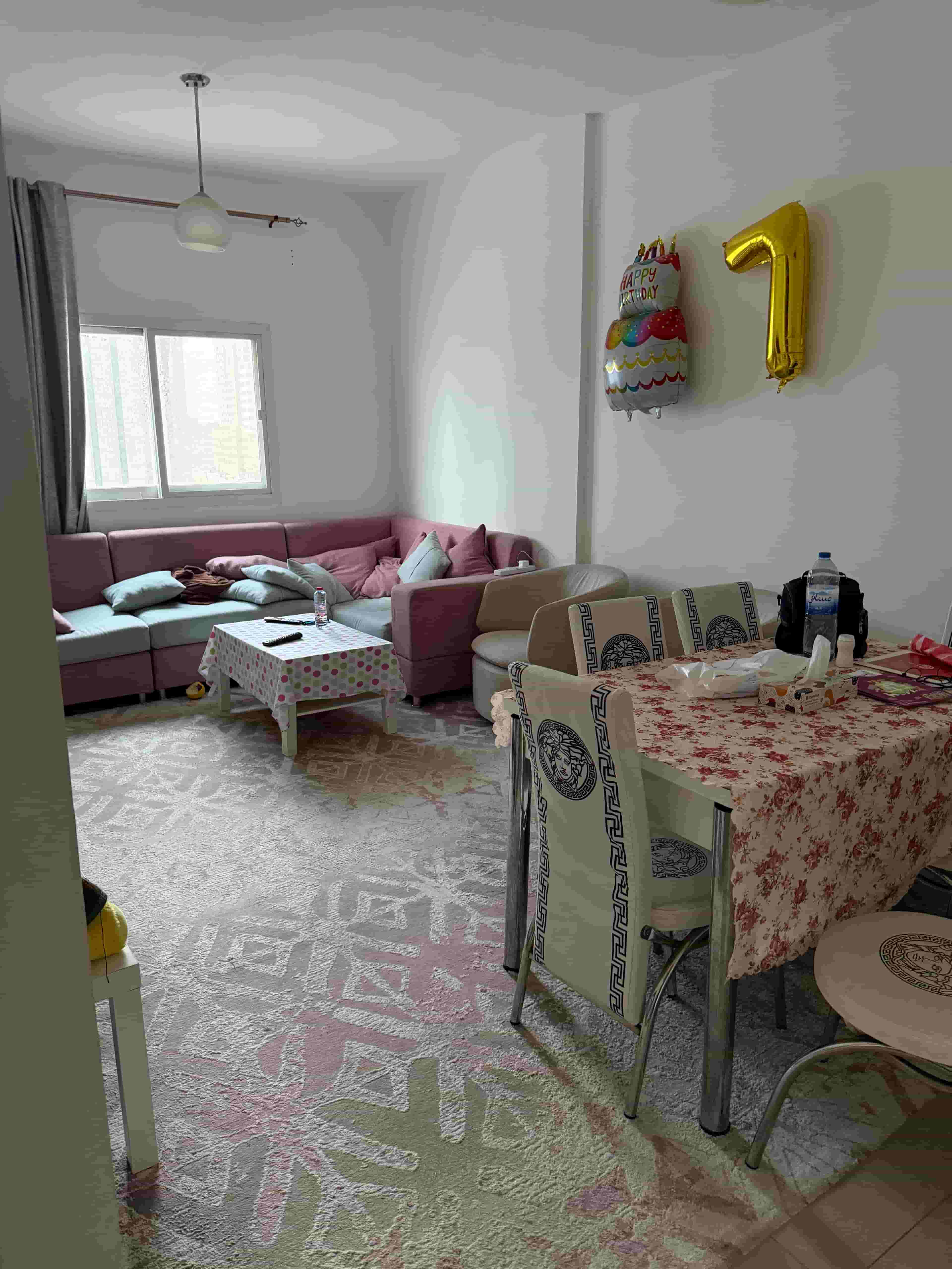 A young man is required to share an apartment 