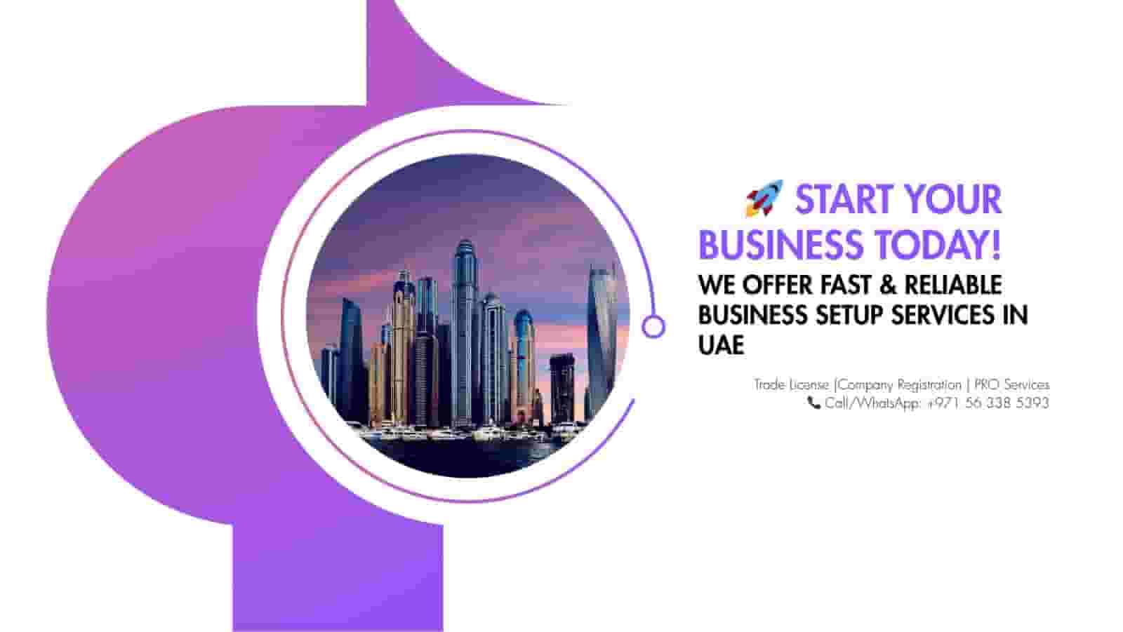Establishment of companies and issuance and renewal of commercial licenses