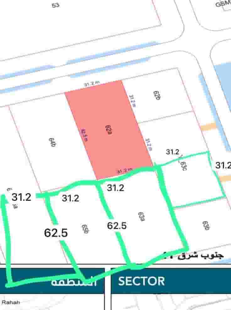 ارض للبيع في خليفة أ سكنية
