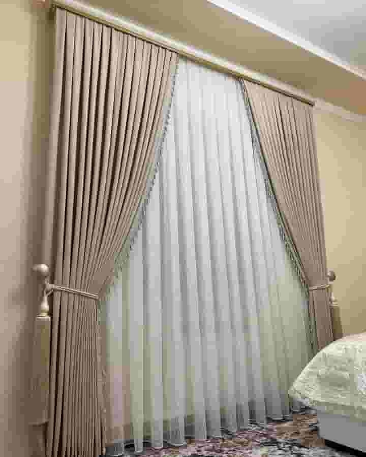 Maintenance of all types of curtains 