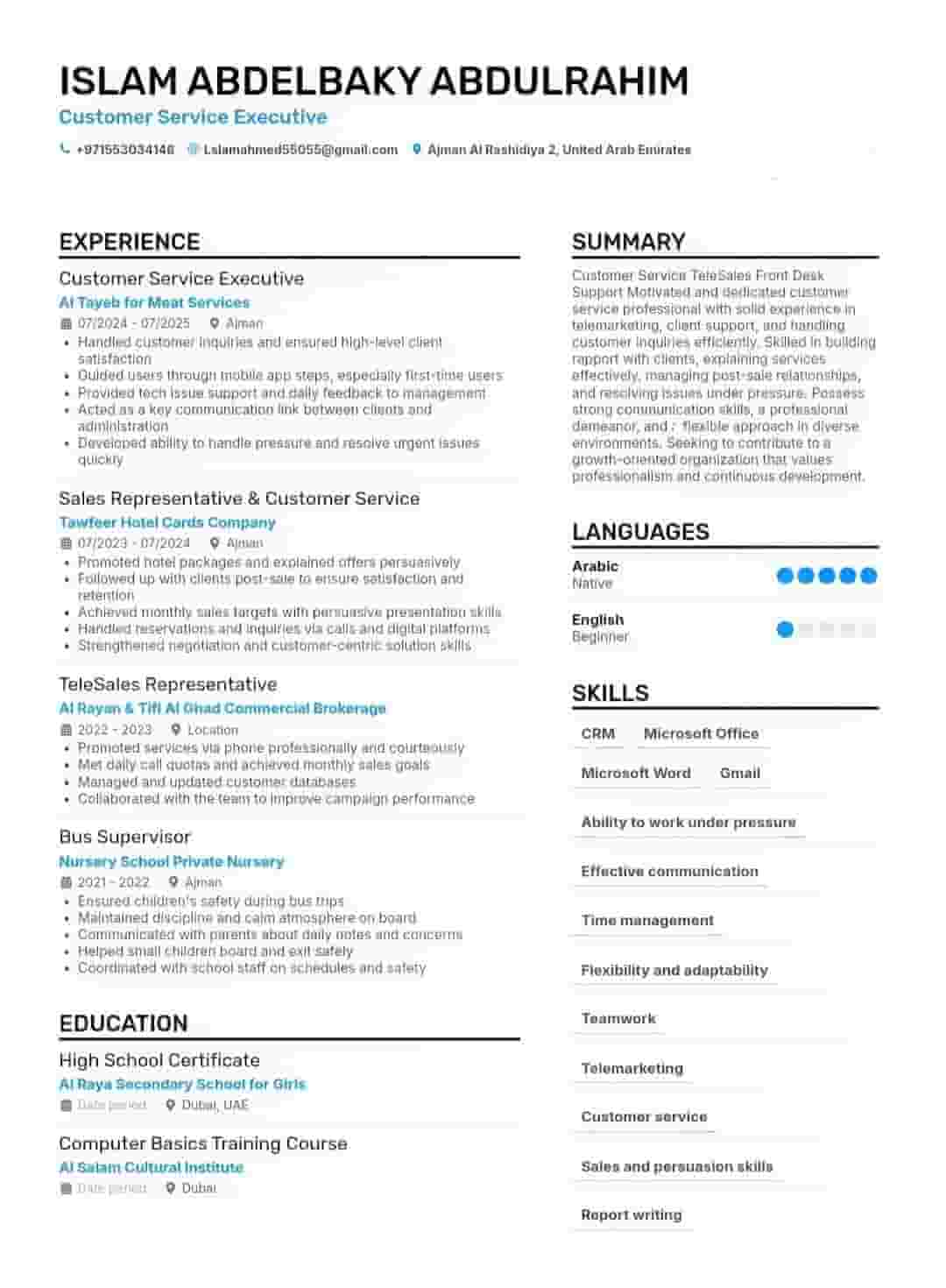 I'm looking for a job