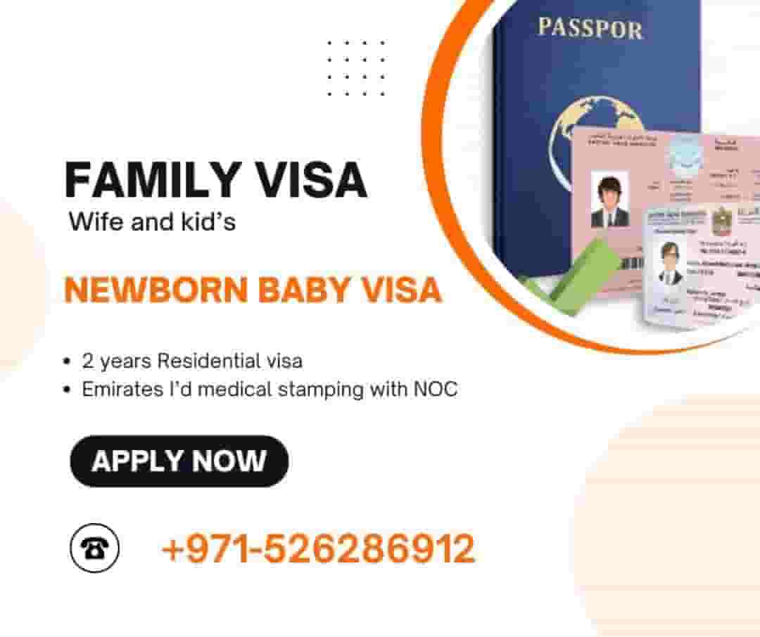 Family visa sponsorship newborn baby visa