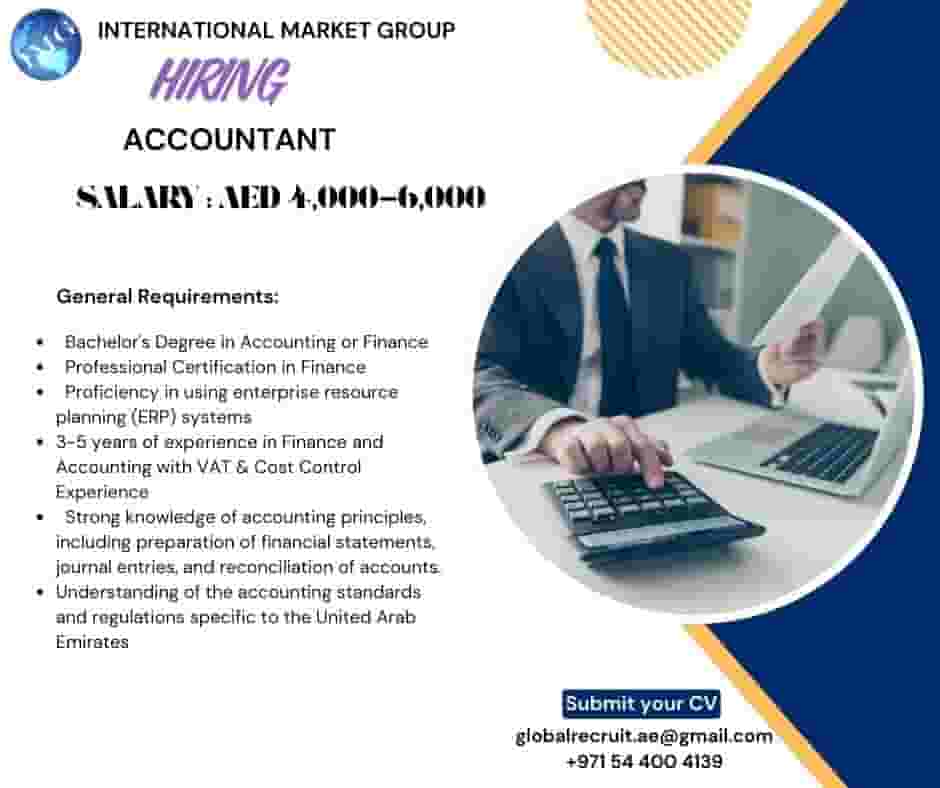 An accountant is required