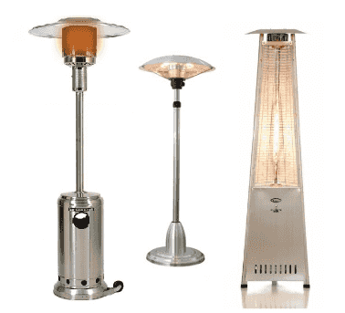 outdoor heaters for hire