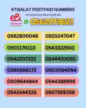 📱 Special call number with the package 