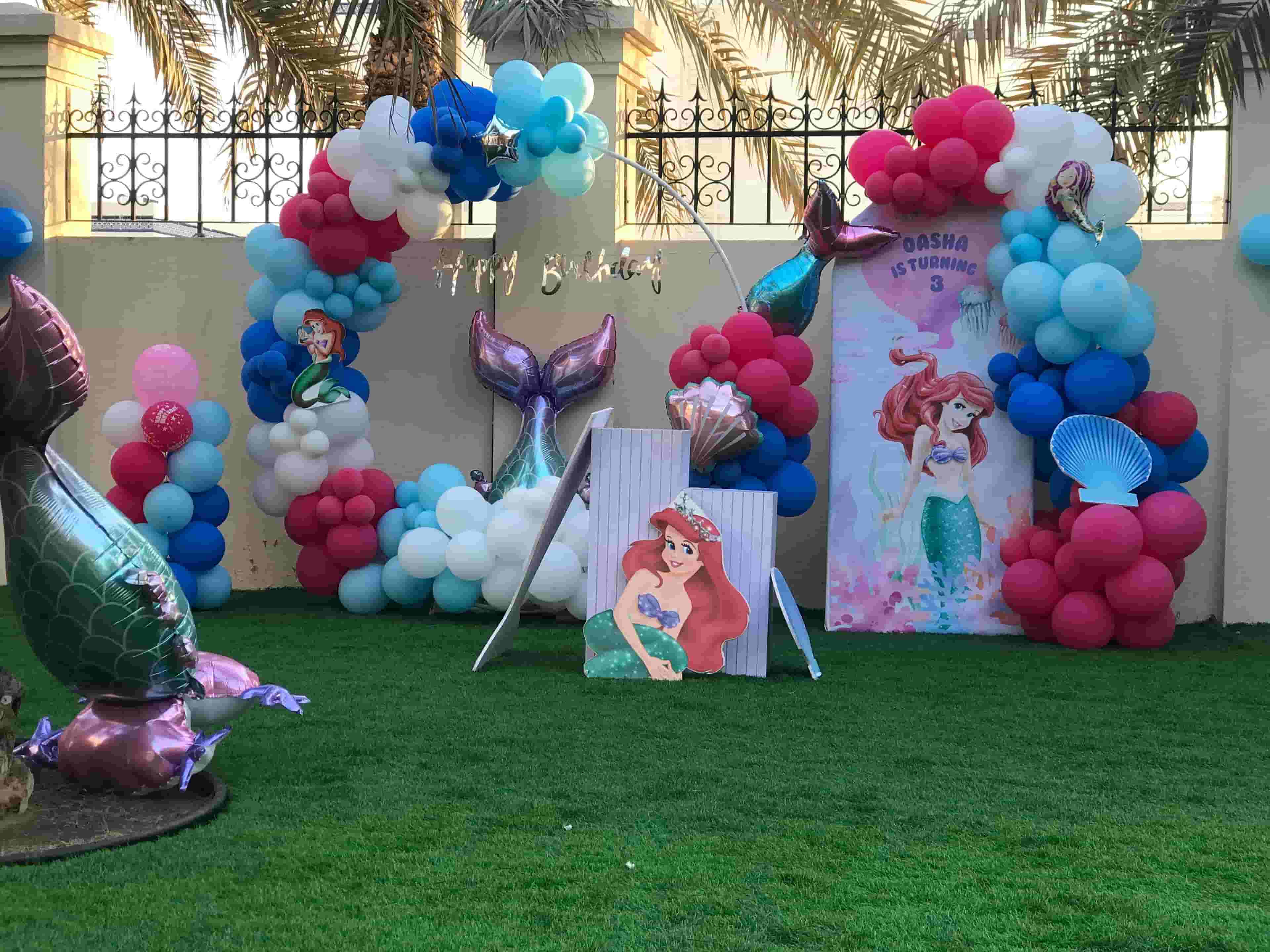 Birthday parties starting from 1000 dirhams