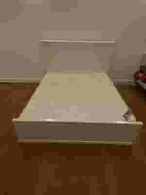 Bed for two with medical mattress