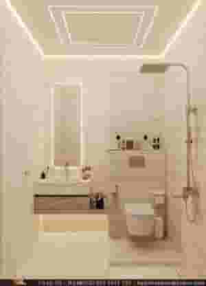 Electrical and sanitary works, paints and suspended ceilings