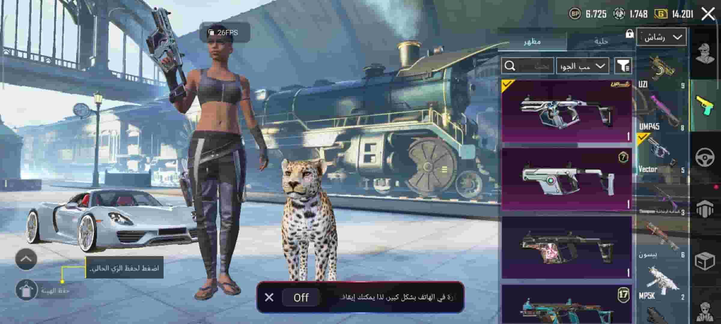 للبيع حساب بابجي مرتب