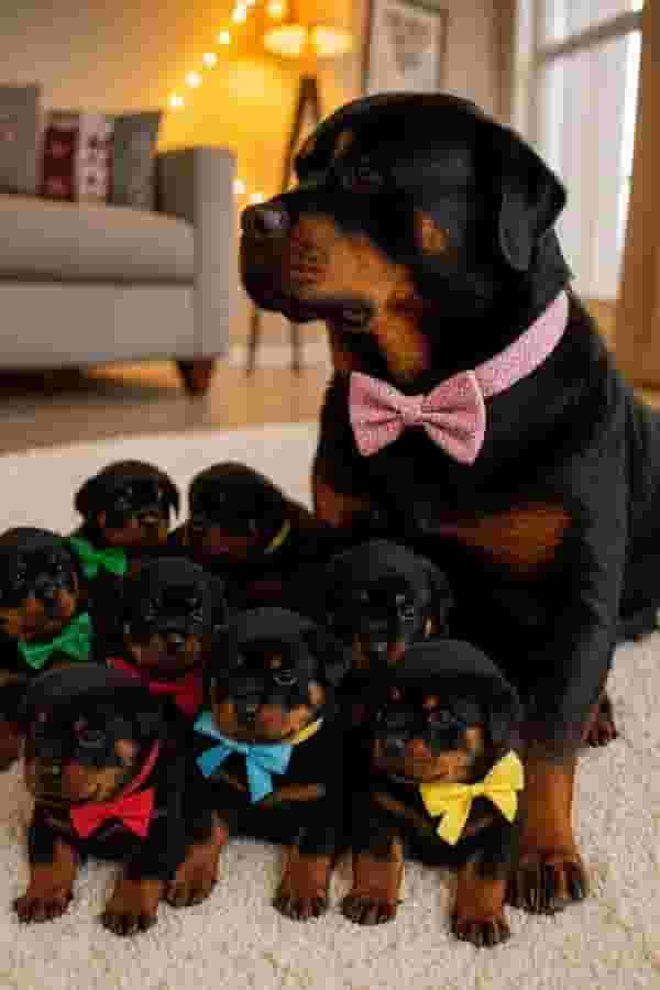 Special little Rottweiler puppies