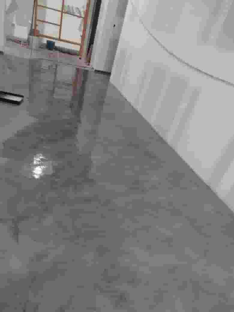 Microcement floors