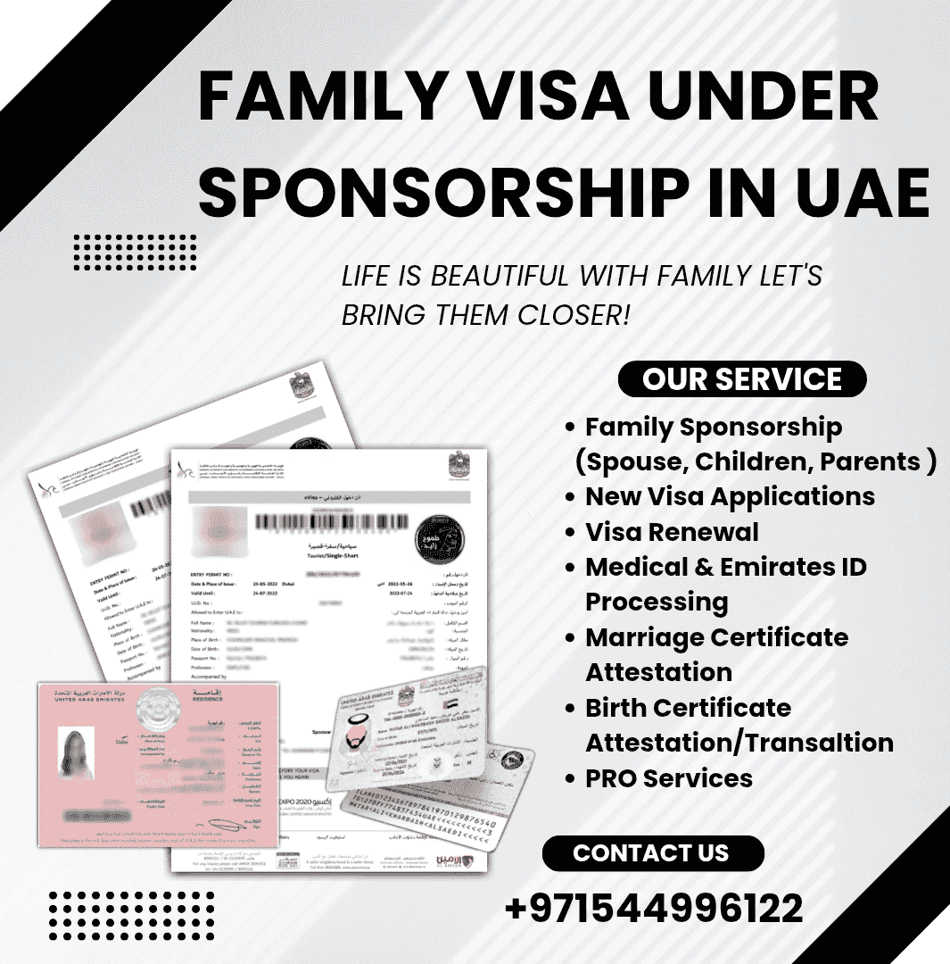 Family Visa Sponsorship new born baby visa