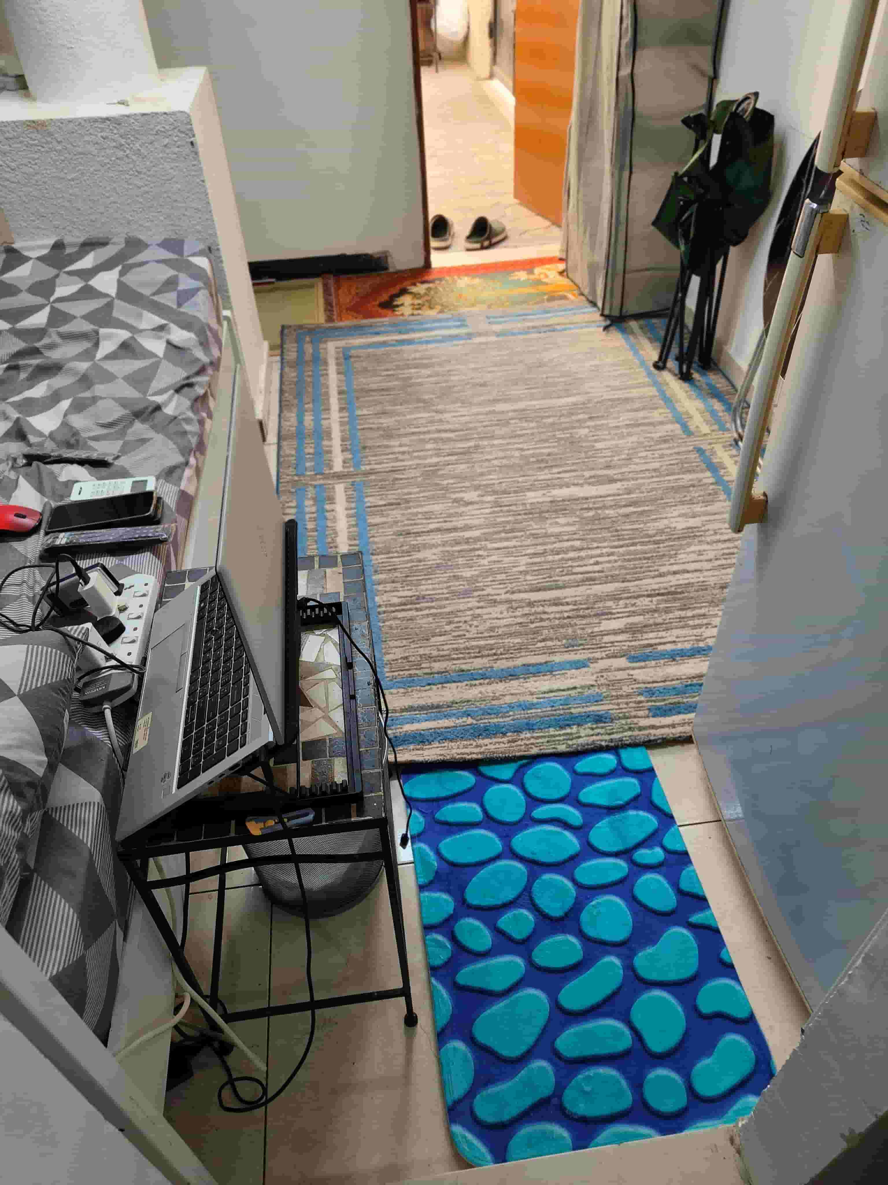 A furnished studio inside a villa 