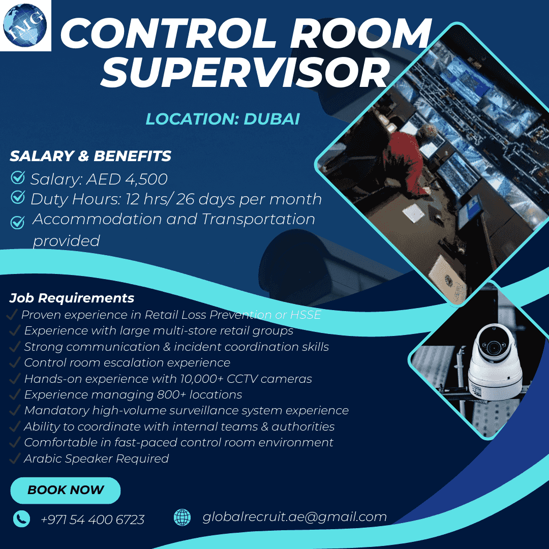 مشرف غرفة تحكم يتحدث العربية