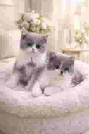 القطط البريطانية ذات الشعر القصير