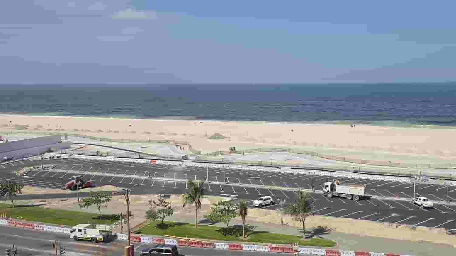 شقة فاخرة 3غرف وصالة للايجار في بناء كورنيش عجمان