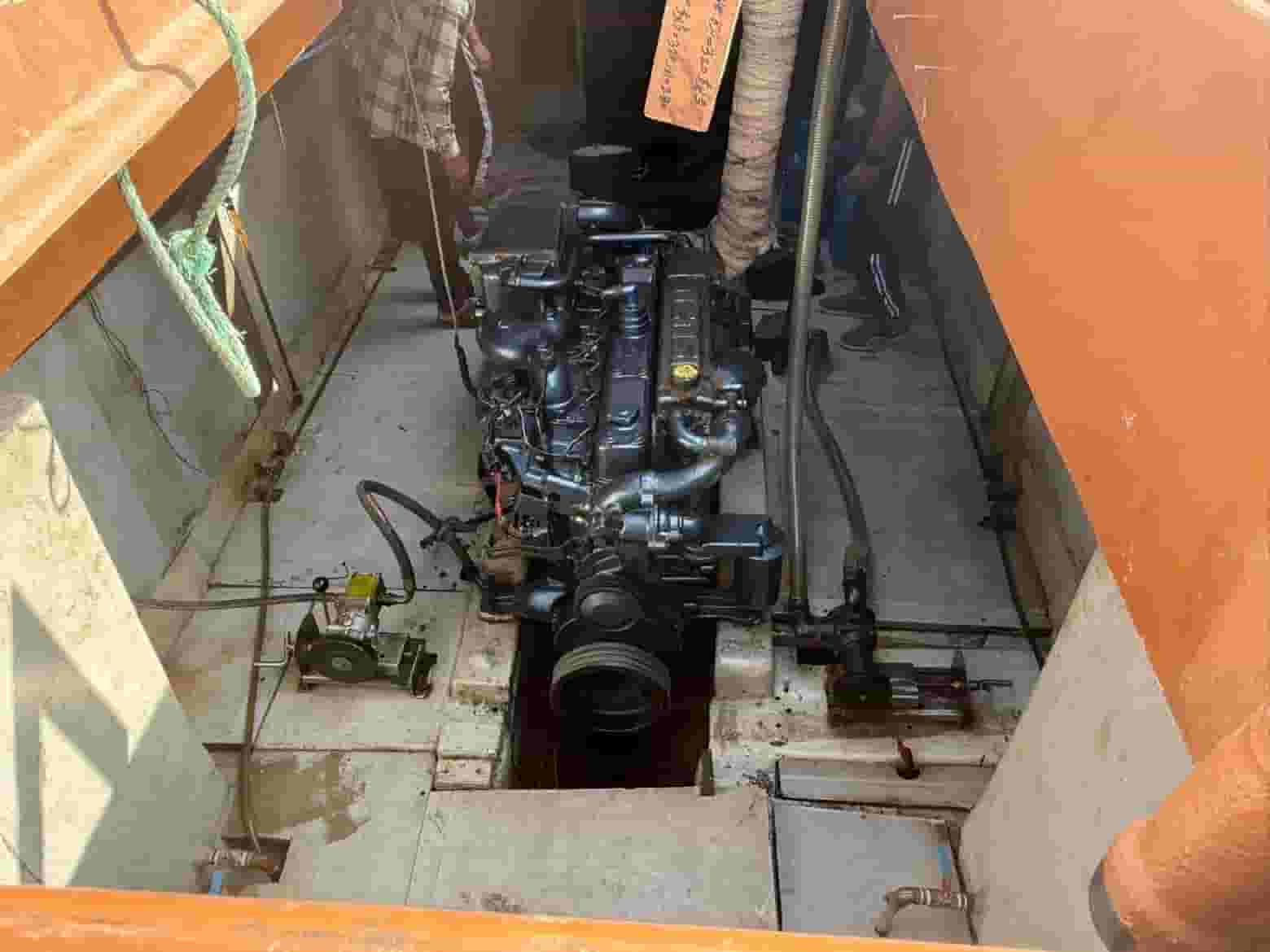 Lange fishing boat motor for sale