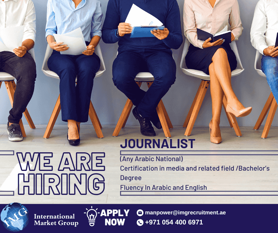 We are looking for a bilingual journalist 
