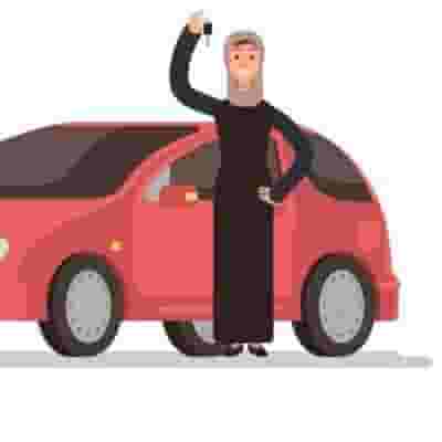 سيدة جاهزه لتوصيل الطلاب والموظفات 