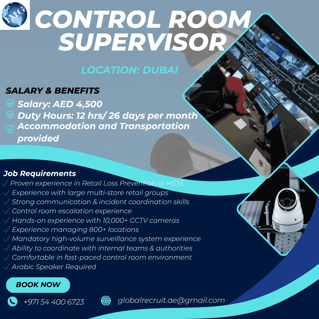 Control room supervisor